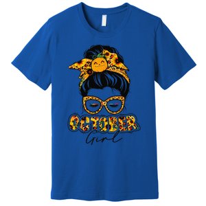 October Halloween Thanksgiving Fall Birthday October Premium T-Shirt