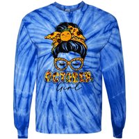 October Halloween Thanksgiving Fall Birthday October Tie-Dye Long Sleeve Shirt