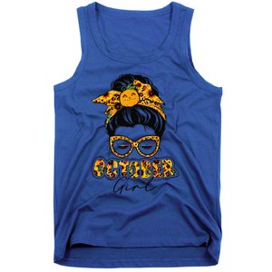 October Halloween Thanksgiving Fall Birthday October Tank Top