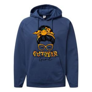 October Halloween Thanksgiving Fall Birthday October Performance Fleece Hoodie