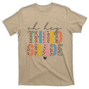 Oh Hey Third Grade Back To School Students 3rd Grade Teacher T-Shirt