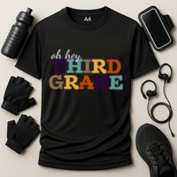 Oh Hey Third Grade Cooling Performance Crew T-Shirt