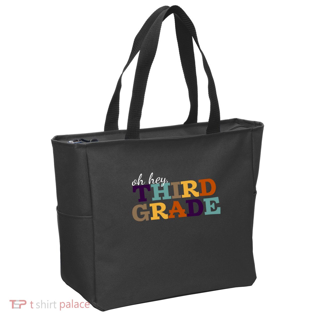 Oh Hey Third Grade Zip Tote Bag