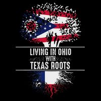 Ohio Home Texas Roots State Tree Flag Proud Love Gift Womens Tank Top