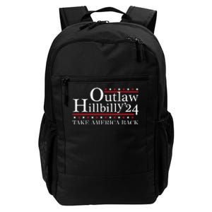 Outlaw Hillbilly Take America Back American Flag Pro Trump Daily Commute Backpack