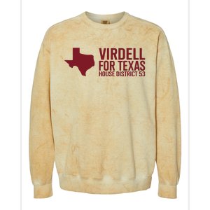 On Herrera Virdell For Texas House District 53 Colorblast Crewneck Sweatshirt