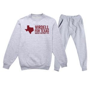 On Herrera Virdell For Texas House District 53 Premium Crewneck Sweatsuit Set