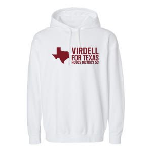 On Herrera Virdell For Texas House District 53 Garment-Dyed Fleece Hoodie