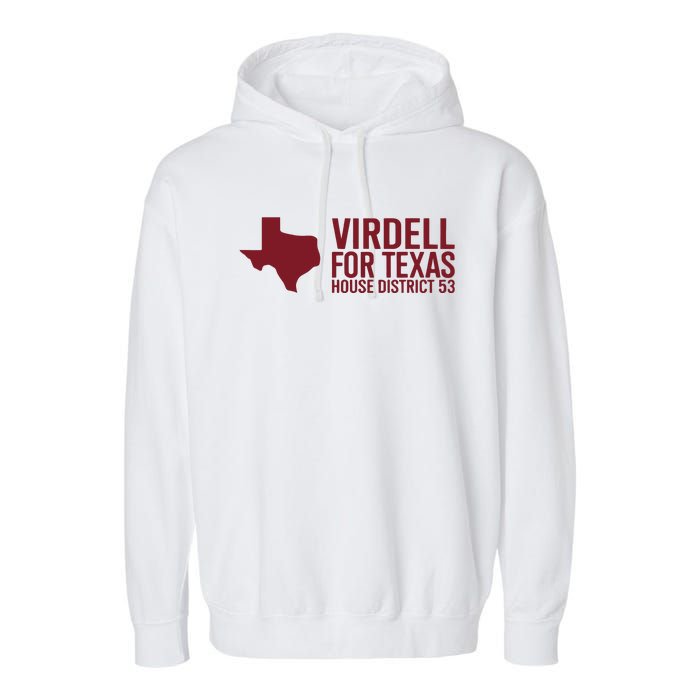 On Herrera Virdell For Texas House District 53 Garment-Dyed Fleece Hoodie