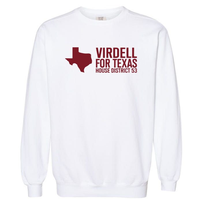 On Herrera Virdell For Texas House District 53 Garment-Dyed Sweatshirt