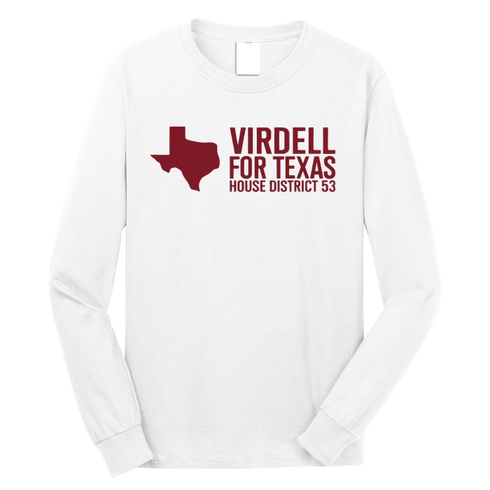 On Herrera Virdell For Texas House District 53 Long Sleeve Shirt