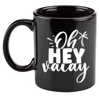 Oh Hey Vacay Palm Tree Summer 11oz C Handle Ceramic Mug