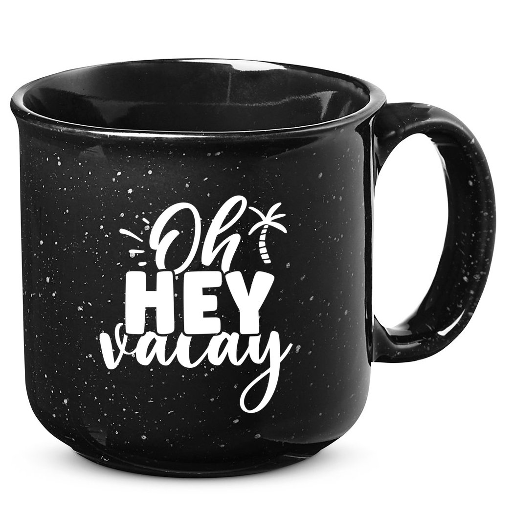 Oh Hey Vacay Palm Tree Summer 15oz Campfire Ceramic Mug
