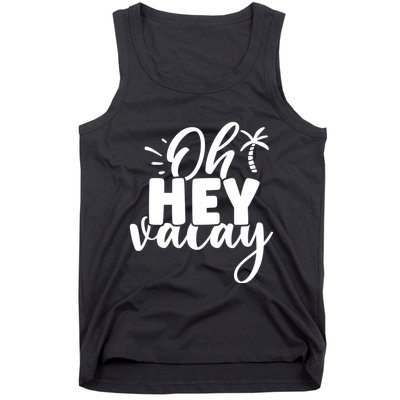 Oh Hey Vacay Palm Tree Summer Tank Top