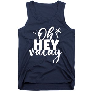 Oh Hey Vacay Palm Tree Summer Tank Top