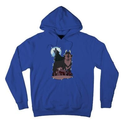 Owl House Wolf Gift Hunter's Wolf Funny Gift Christmas Trendy Gift Tall Hoodie