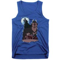 Owl House Wolf Gift Hunter's Wolf Funny Gift Christmas Trendy Gift Tank Top