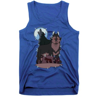 Owl House Wolf Gift Hunter's Wolf Funny Gift Christmas Trendy Gift Tank Top