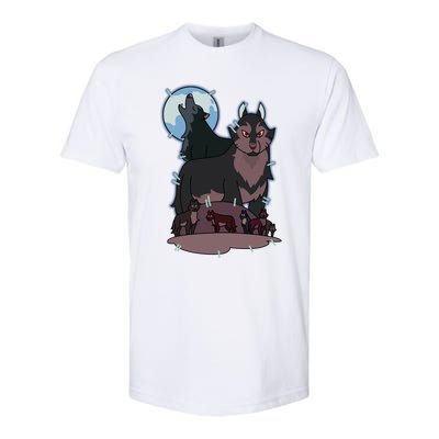 Owl House Wolf Gift Hunter's Wolf Funny Gift Christmas Trendy Gift Softstyle CVC T-Shirt