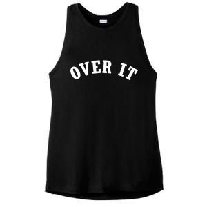 Over It Ladies PosiCharge Tri-Blend Wicking Tank