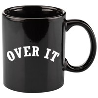 Over It 11oz C Handle Ceramic Mug