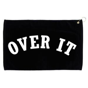 Over It Grommeted Golf Towel