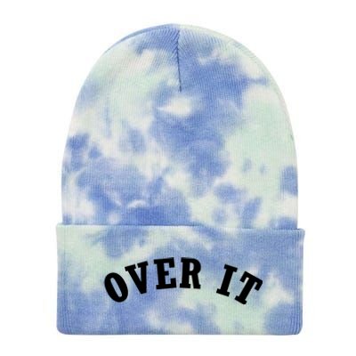 Over It Tie Dye 12in Knit Beanie