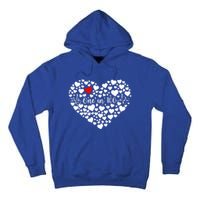 One In 100 Chd Congenital Heart Disease Awareness Gift Tall Hoodie