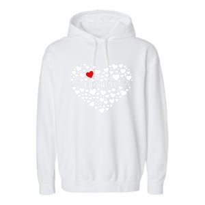 One In 100 Chd Congenital Heart Disease Awareness Gift Garment-Dyed Fleece Hoodie