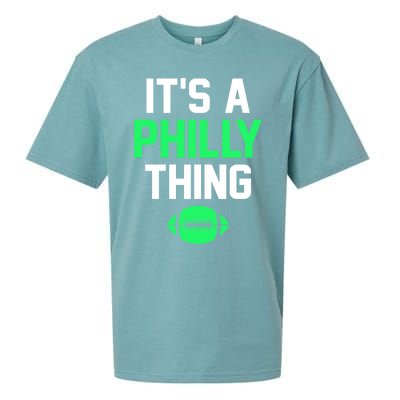 ORIGINAL IT'S A PHILLY THING Its A Philadelphia Thing Fan Sueded Cloud Jersey T-Shirt