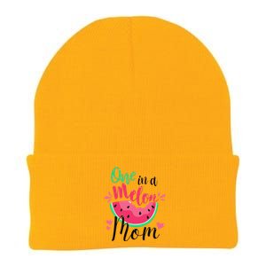 One In A Melon Mom Summer Birthday Party Matching Family Knit Cap Winter Beanie