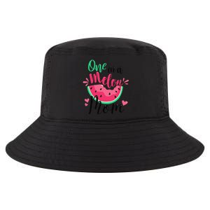 One In A Melon Mom Summer Birthday Party Matching Family Cool Comfort Performance Bucket Hat