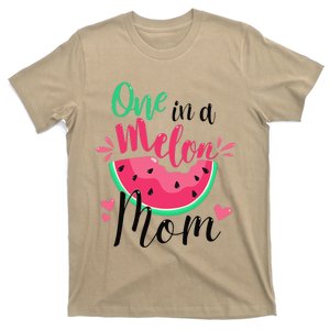 One In A Melon Mom Summer Birthday Party Matching Family T-Shirt