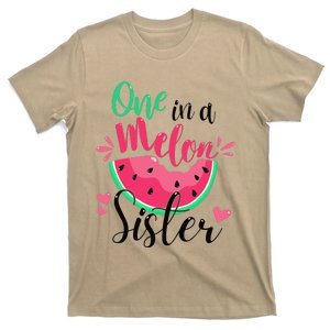 One In A Melon Sister Summer Birthday Party Matching Family T-Shirt