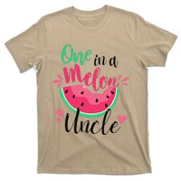 One In A Melon Uncle Summer Birthday Party Matching Family T-Shirt