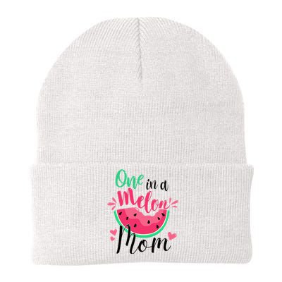 One In A Melon Mom Summer Birthday Party Matching Family Knit Cap Winter Beanie