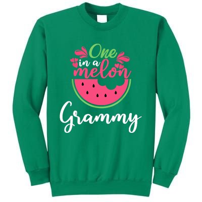 One In A Melon Grammy Birthday Matching Family Sweatshirt