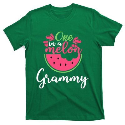 One In A Melon Grammy Birthday Matching Family T-Shirt