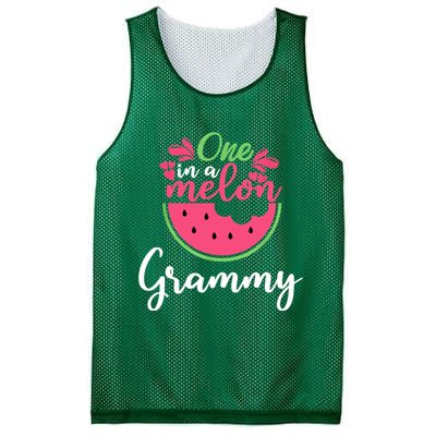 One In A Melon Grammy Birthday Matching Family Mesh Reversible Basketball Jersey Tank