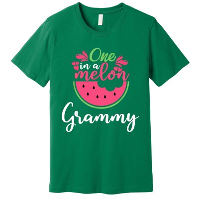 One In A Melon Grammy Birthday Matching Family Premium T-Shirt