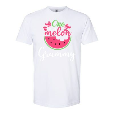 One In A Melon Grammy Birthday Matching Family Softstyle CVC T-Shirt