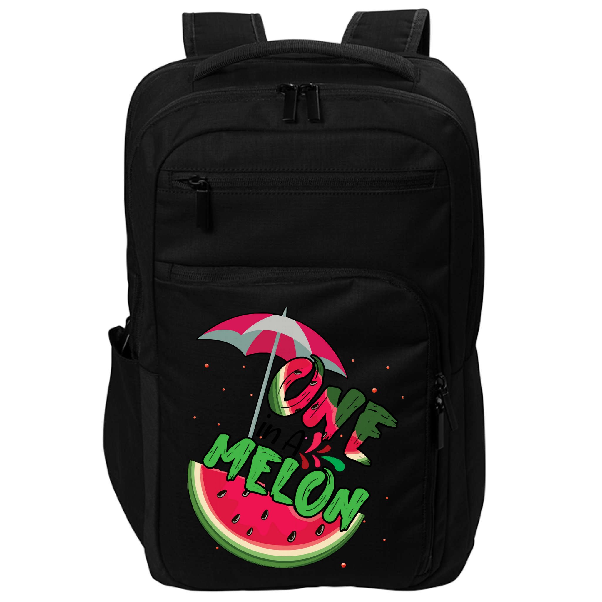 One In A Melon Adorable Cute Fun Summer Watermelon Gift Tee Impact Tech Backpack