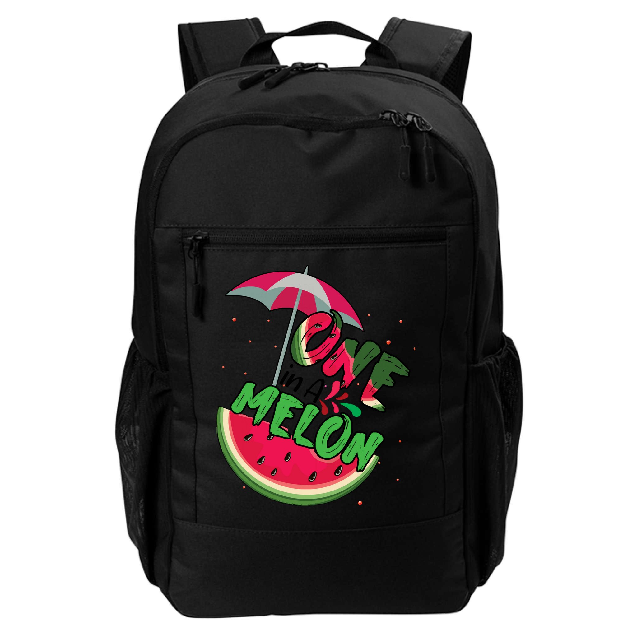One In A Melon Adorable Cute Fun Summer Watermelon Gift Tee Backpack