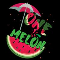 One In A Melon Adorable Cute Fun Summer Watermelon Gift Tee Drawstring Bag