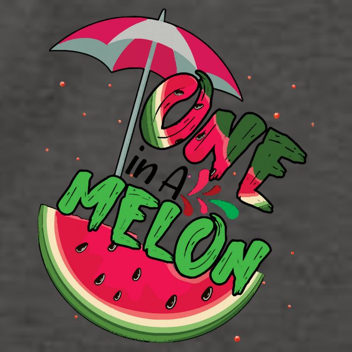One In A Melon Adorable Cute Fun Summer Watermelon Gift Tee Vector Backpack