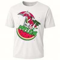 One In A Melon Adorable Cute Fun Summer Watermelon Gift Tee Cooling Performance Crew T-Shirt