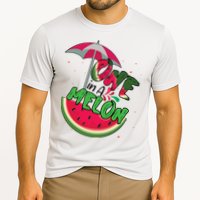 One In A Melon Adorable Cute Fun Summer Watermelon Gift Tee Cooling Performance Crew T-Shirt