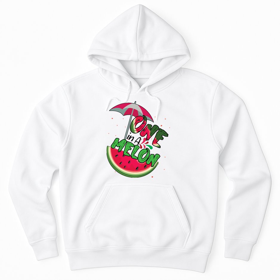 One In A Melon Adorable Cute Fun Summer Watermelon Gift Tee Hoodie