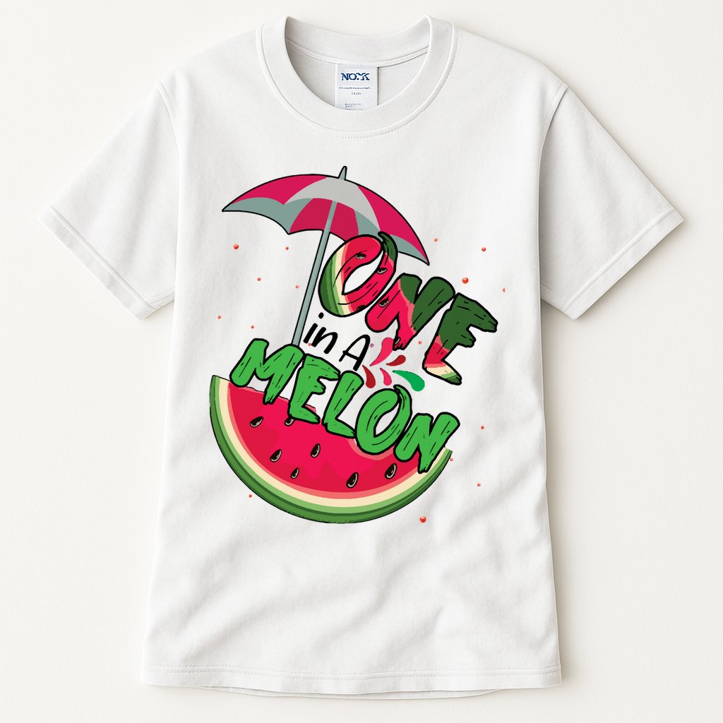 One In A Melon Adorable Cute Fun Summer Watermelon Gift Tee Tall T-Shirt