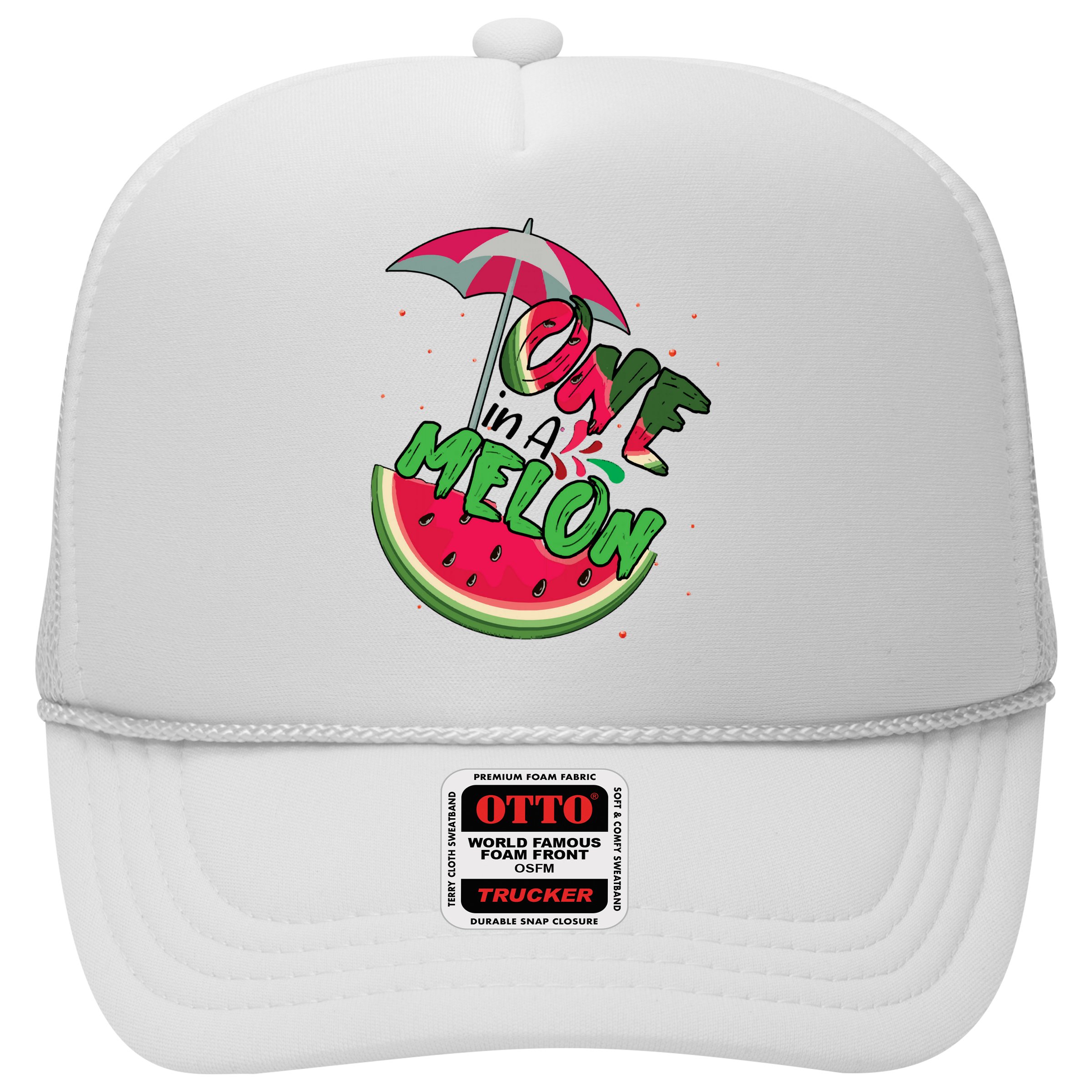 One In A Melon Adorable Cute Fun Summer Watermelon Gift Tee Hat
